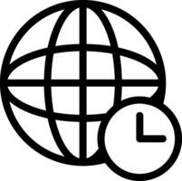 Time Zone Icon Design vector
