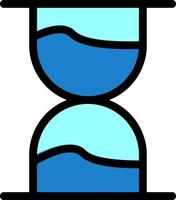 Houre Glass Icon Design vector