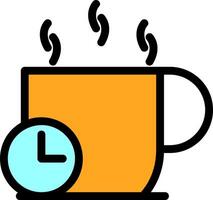 Coffe Break Icon Design vector
