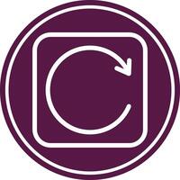 Refresh Icon Design vector