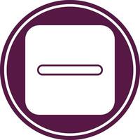 Substraction Icon Design vector