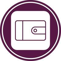 Wallet Icon Design vector