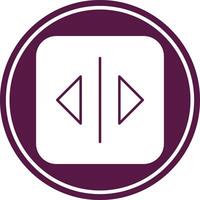Split Icon Design vector