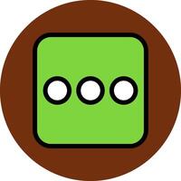 More Icon Design vector
