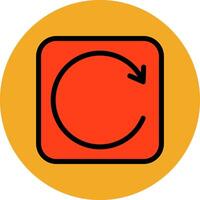 Refresh Icon Design vector