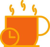 Coffe Break Icon Design vector