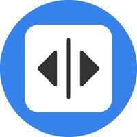 Split Icon Design vector