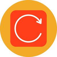 Refresh Icon Design vector
