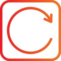 Refresh Icon Design vector