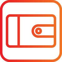 Wallet Icon Design vector