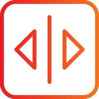 Split Icon Design vector