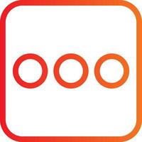 More Icon Design vector