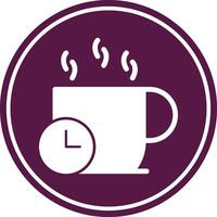 Coffe Break Icon Design vector