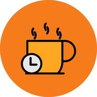 Coffe Break Icon Design vector