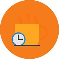 Coffe Break Icon Design vector