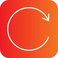 Refresh Icon Design vector
