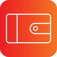 Wallet Icon Design vector