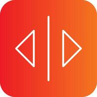 Split Icon Design vector