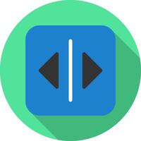 Split Icon Design vector