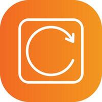 Refresh Icon Design vector