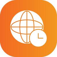 Time Zone Icon Design vector