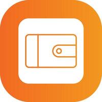 Wallet Icon Design vector