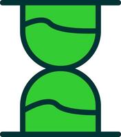 Houre Glass Icon Design vector