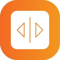 Split Icon Design vector