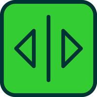 Split Icon Design vector