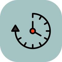 Clock Icon Design vector