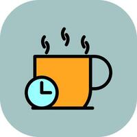Coffe Break Icon Design vector