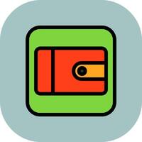 Wallet Icon Design vector