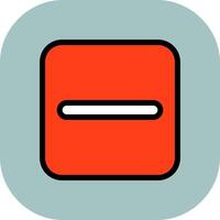 Substraction Icon Design vector