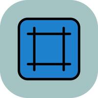 Grid Icon Design vector