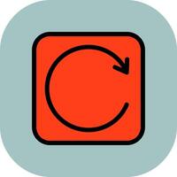 Refresh Icon Design vector