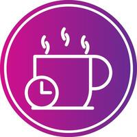 Coffe Break Icon Design vector