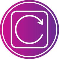 Refresh Icon Design vector