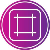 Grid Icon Design vector