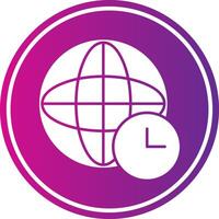 Time Zone Icon Design vector