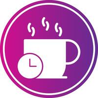 Coffe Break Icon Design vector
