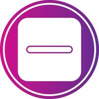 Substraction Icon Design vector