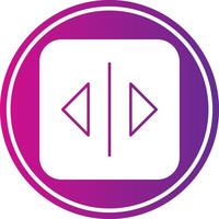 Split Icon Design vector