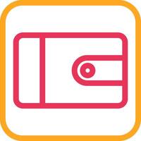 Wallet Icon Design vector