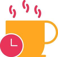 Coffe Break Icon Design vector