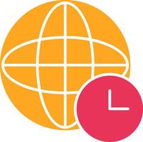 Time Zone Icon Design vector