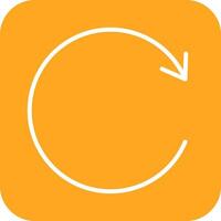 Refresh Icon Design vector
