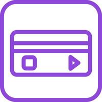 Credit Card Icon Design vector