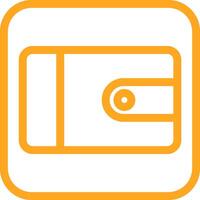 Wallet Icon Design vector