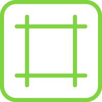 Grid Icon Design vector