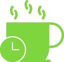 Coffe Break Icon Design vector